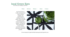 Desktop Screenshot of localgreeneats.com
